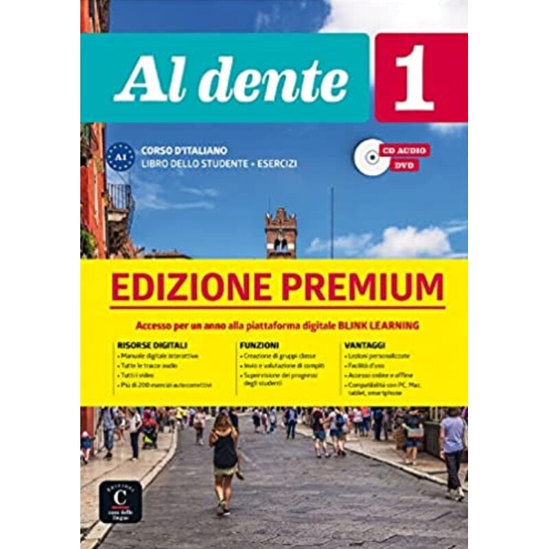 Al dente: Libro dello studente + Esercizi 1 EDIZIONE PREMIUM