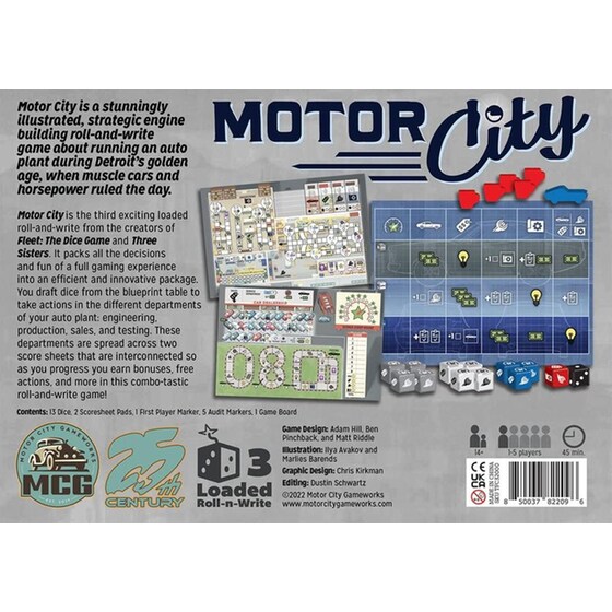 Motor City Επιτραπέζιο (BEN PINCHBACK) image 1