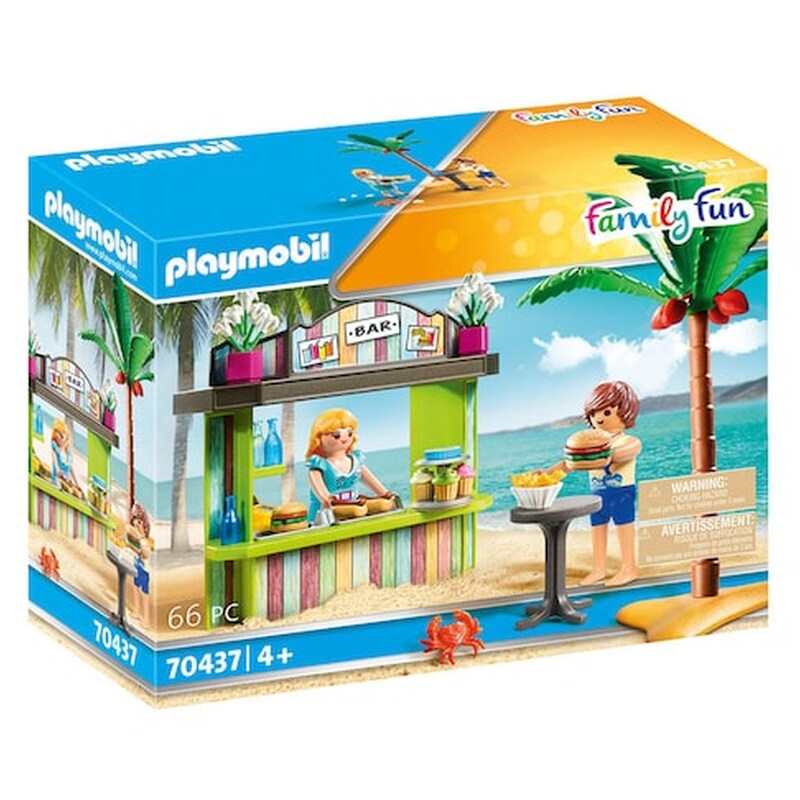PLAYMOBIL® Family Fun Beach Bar (70437)