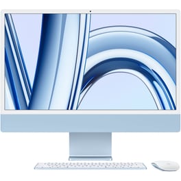 Apple iMac 24" 4.5K Retina Display (Apple M3 8C/8GB/512GB SSD/10C GPU) - Blue