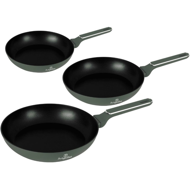 BERLINGER HAUS Σετ Τηγάνια BERLINGER HAUS BH-8206 3 τμχ Πράσινο