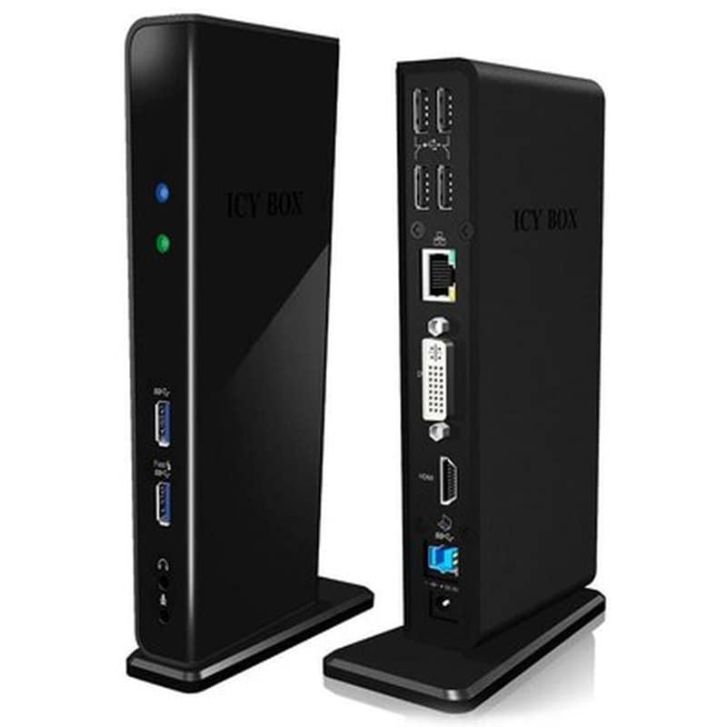 Docking Station Icy Box IB-DK2241AC - Black