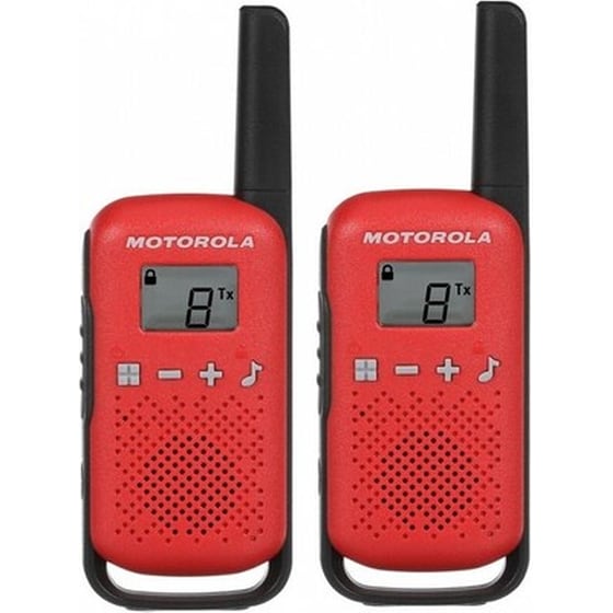 WALKIE TALKIE MOT.T42 16CH.4KM.RED KIT2 image 2