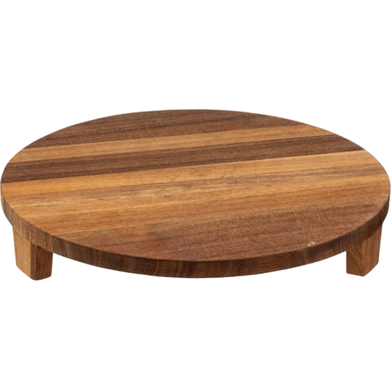 Πλατώ Σερβιρίσματος Spitishop Ξύλινο 30cm - Καφέ image 0