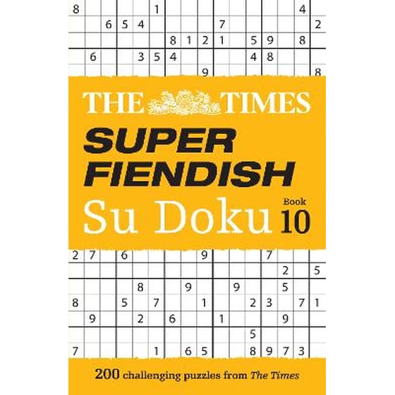 The Times Super Fiendish Su Doku Book 10 image 0