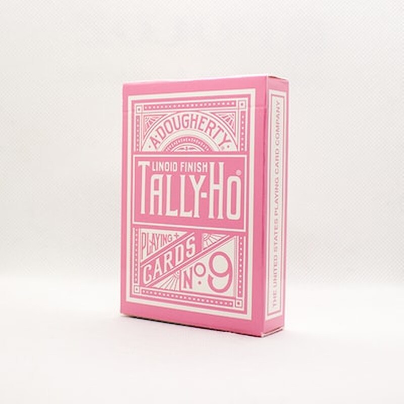 Tally-ho Reverse Circle Back Pink Deck By Aloy Studios – Τράπουλα