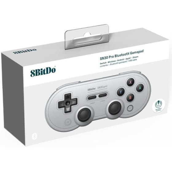 8bitdo Wireless Controller SN30 Pro - Ασύρματο Χειριστήριο Nintendo Switch - Γκρι image 2