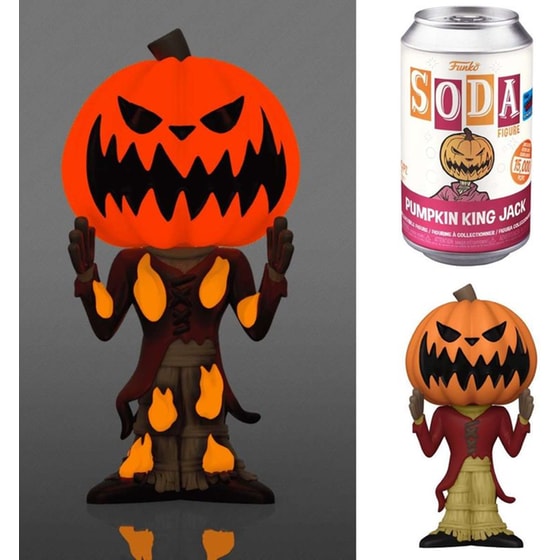 Funko Vinyl Soda Disney: The Nightmare Before Christmas - Pumpkin King Jack Φιγούρα (le15000) image 1