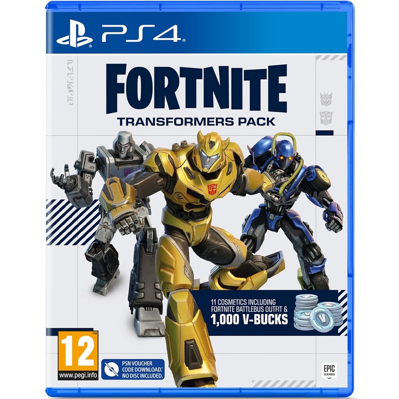 EPIC GAMES Fortnite Transformers Pack ( Code in a Box) - PS4