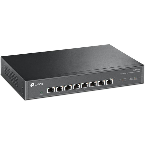 TP-Link TL-SX1008 Network Switch Unmanaged L2 Ten Gigabit (10000 Mbps) 8-Port 1U image 2