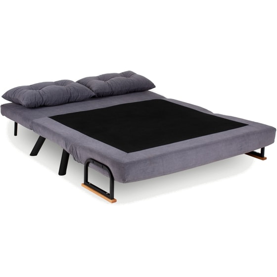Διθέσιος Καναπές 24Mall Comfort 133x78 cm - Γκρι image 2