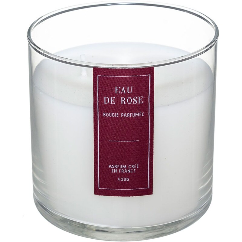 Αρωματικό Κερί Spitishop C-B Sili 181629C Rose Candle Φ10x10 cm 430gr - Τριαντάφυλλο