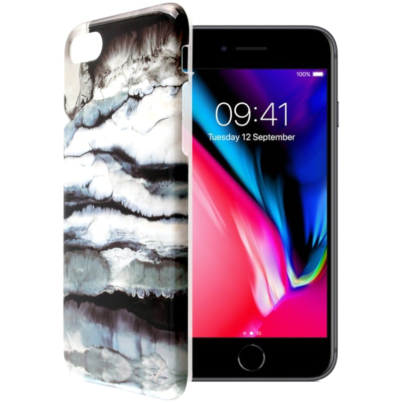 VOLTE-TEL Θήκη Apple iPhone 7/iPhone 8/iPhone Se 2020 - Volte-tel Marble Tpu - Grey