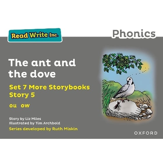 Read Write Inc. Phonics: The ant and the dove (Grey Set 7A Storybook 5) image 0