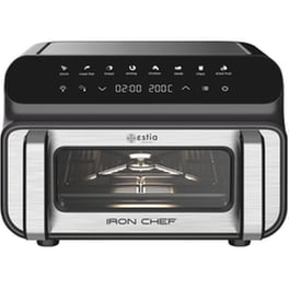 ESTIA 06-26646 με Αποσπώμενο Κάδο  10 L 2000 W Μαύρο/Ασημί Φριτέζα Αέρος