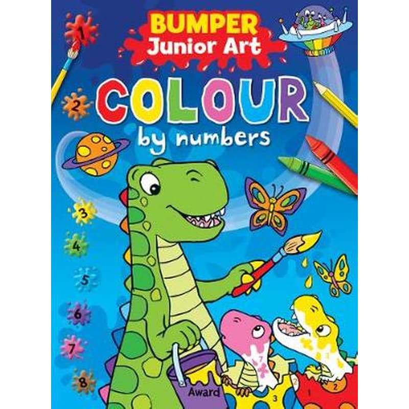 Junior Art Bumper Colour By Numbers