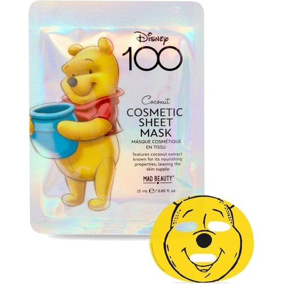 Μάσκες Προσώπου Sheet Mask Mad Beauty Disney 100 Years - 2 Τμχ image 1