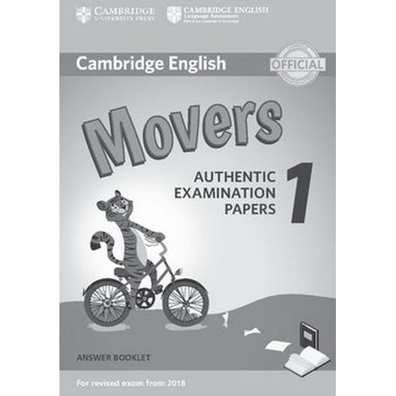 Cambridge English Movers 1 for Revised Exam from 2018 Answer Booklet image 0