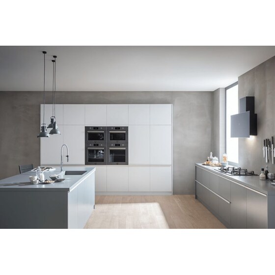 BERTAZZONI FPRO6117CTN3 76 Lt Μαύρο Εντοιχιζόμενος Φούρνος Άνω Πάγκου image 9