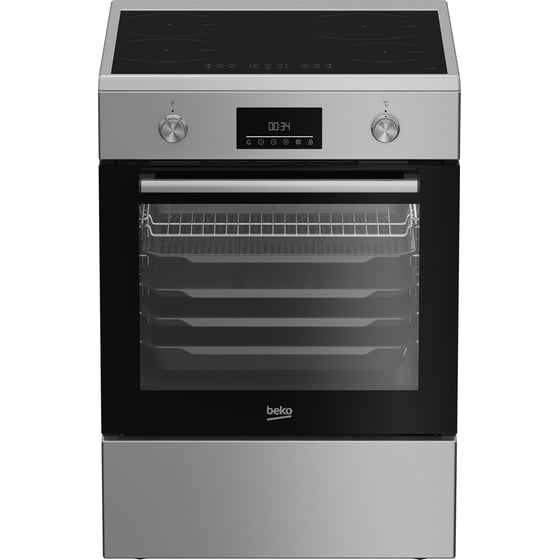 BEKO FBMA6930GX 72 Lt Inox Ηλεκτρική Κουζίνα Επαγωγική image 0