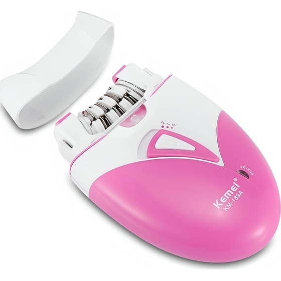 Αποτριχωτική Μηχανή Epilator KEMEI KM-189A Ροζ image 1