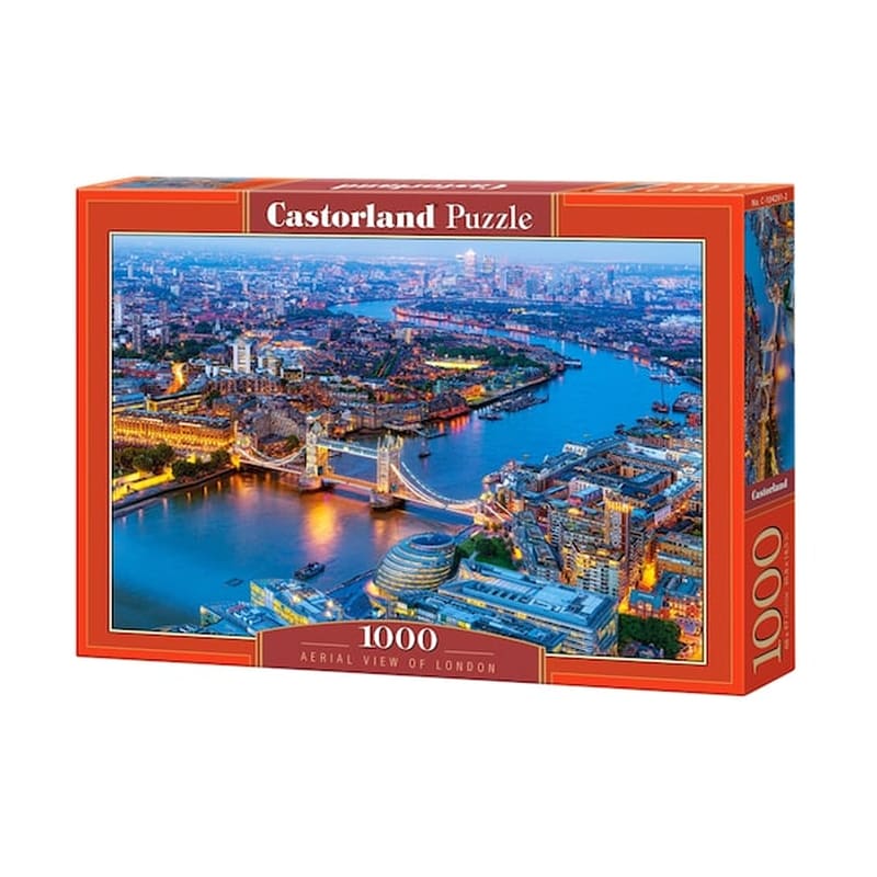 Παζλ Aerial View Of London 68×47 Cm Castorland (1000 Κομμάτια)