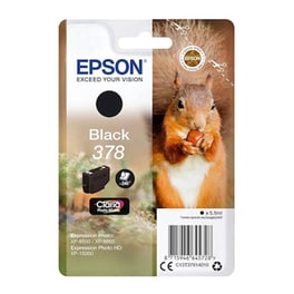 Epson 378 Μαύρο Μελάνι Εκτυπωτή c13t37814010