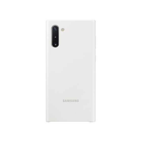 Θήκη Samsung Galaxy Note 10 - Samsung Silicon Cover - Λευκό image 0