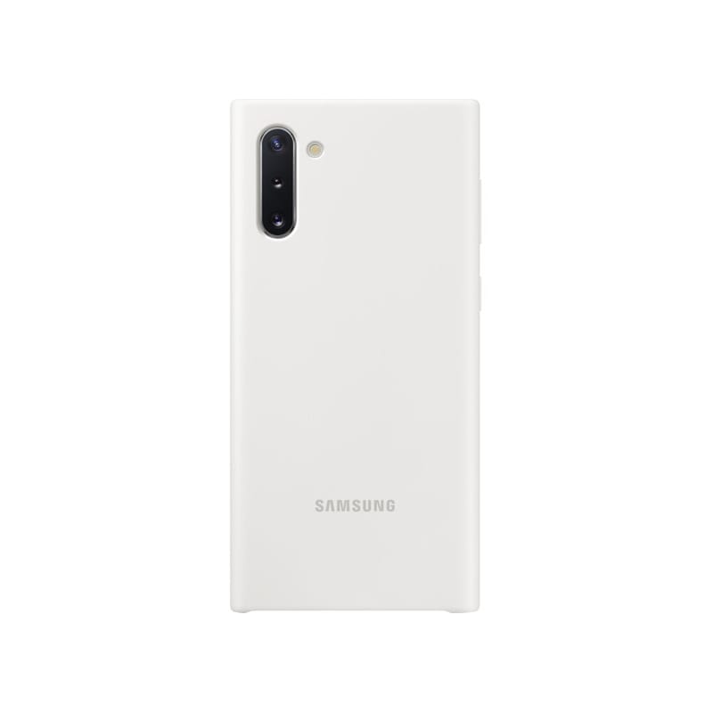 SAMSUNG Θήκη Samsung Galaxy Note 10 - Samsung Silicon Cover - Λευκό
