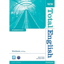 New Total English Elementary Workbook with Key and Audio CD Pack