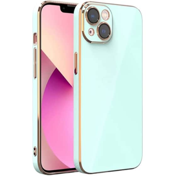 Θήκη Apple iPhone 13 - Bodycell Gold Plated - Mint Green image 0