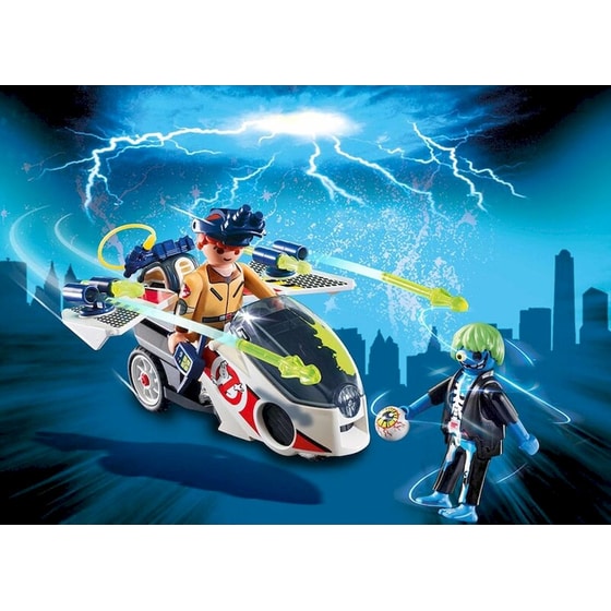 PLAYMOBIL® The Real Ghostbusters Stantz με Skybike (9388) image 1
