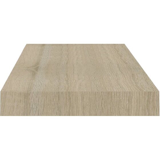 Ράφια VidaXL από MDF Σετ 2 Τμχ 23x3.8cm - Μπεζ image 4