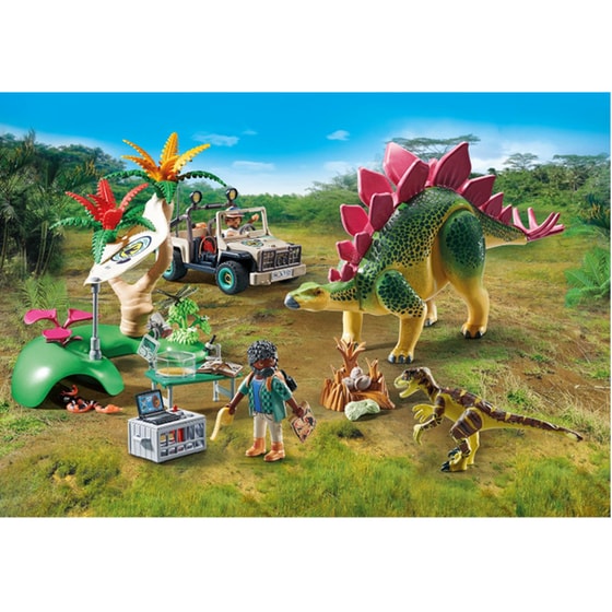 PLAYMOBIL® Dinos Ερευνητικό κέντρο με δεινόσαυρους (71523) image 8