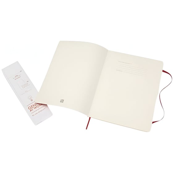 Σημειωματάριο Moleskine Scarlet  Plain Κόκκινο XL (1 Τεμάχιο) image 2