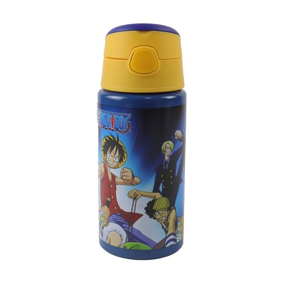 Παγούρι Gim Flip Αλουμινίου One Piece 500 ml Μπλε image 0