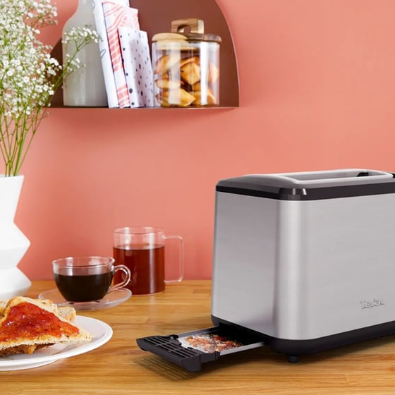 TEFAL TT410D 2 Θέσεων 850W Μαύρο/Ασημί Φρυγανιέρα image 8