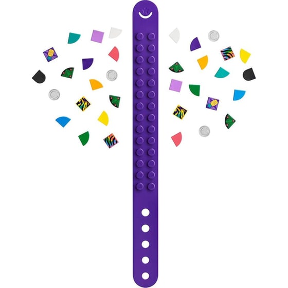 LEGO® Dots Neon Tiger Bracelet & Bag Tag (41945) image 1