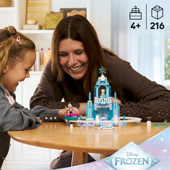 LEGO® Disney Frozen Περιπέτεια στο Κάστρο Πάγου της Έλσας & στη Χιονισμένη Τροχιά (43281) image 2