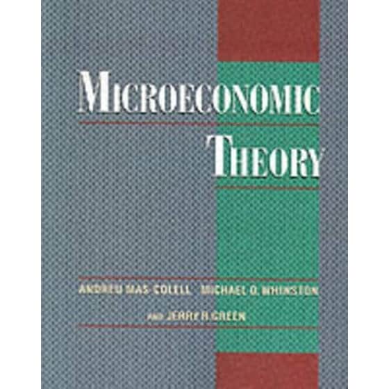 Microeconomic Theory image 0