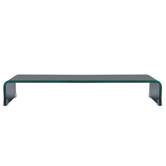 Vidaxl Βάση Τηλεόρασης/οθόνης Μαύρη 80 X 30 X 13 Εκ. Γυάλινη image 3