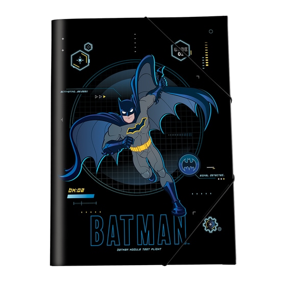 Φάκελος Πρεσπάν Graffiti με Λάστιχο A4 Batman image 0