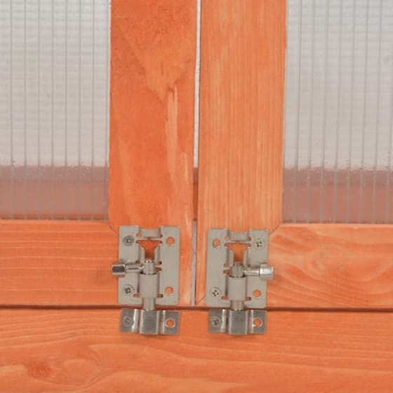 Vidaxl Θερμοκήπιο 75 X 47 X 109 Εκ. Ξύλινο image 3