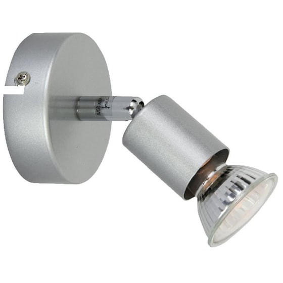 Σποτ Μονόφωτο Aca Trinity Mc634sl1 Μεταλλικό - Ασημί image 0