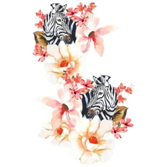Μπουκάλι Chilly's Tropical Plk Zebra 500 ml image 1