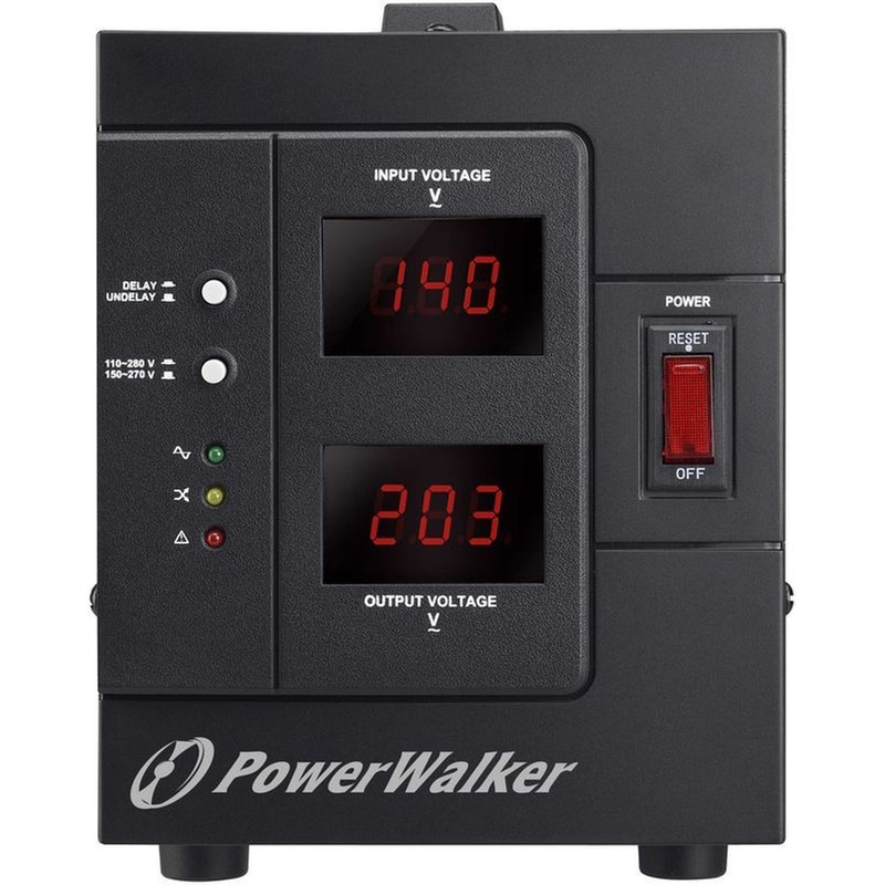 UPS POWERWALKER 2000 SIV FR AVR 2000VA 230V Μαύρο