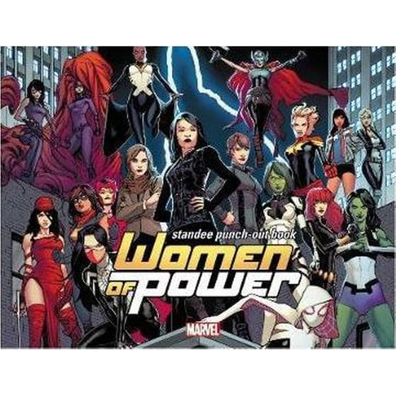 Heroes Of Power: The Women Of Marvel Standee Punch-out Book image 0