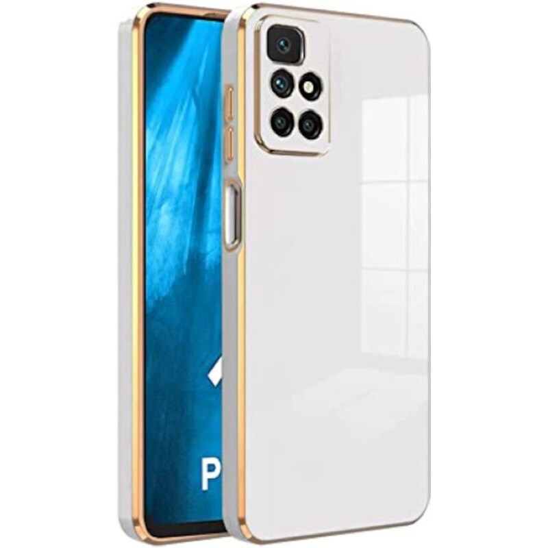 Θήκη Xiaomi Redmi 10 / Redmi 10 2022 - Bodycell Gold Plated - White