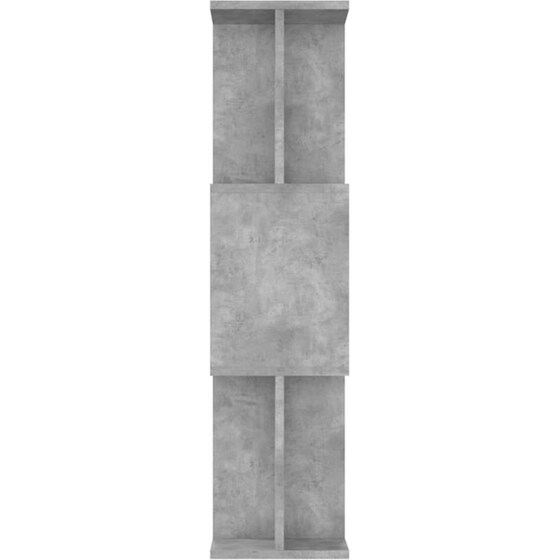 Βιβλιοθήκη VidaXL από Μοριοσανίδα 80x24x96 cm - Γκρι image 5