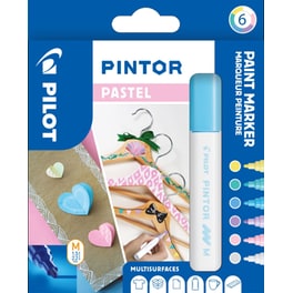 Σετ Μαρκαδόροι Γραφής Pilot Pintor Pastel (6 Τεμάχια)